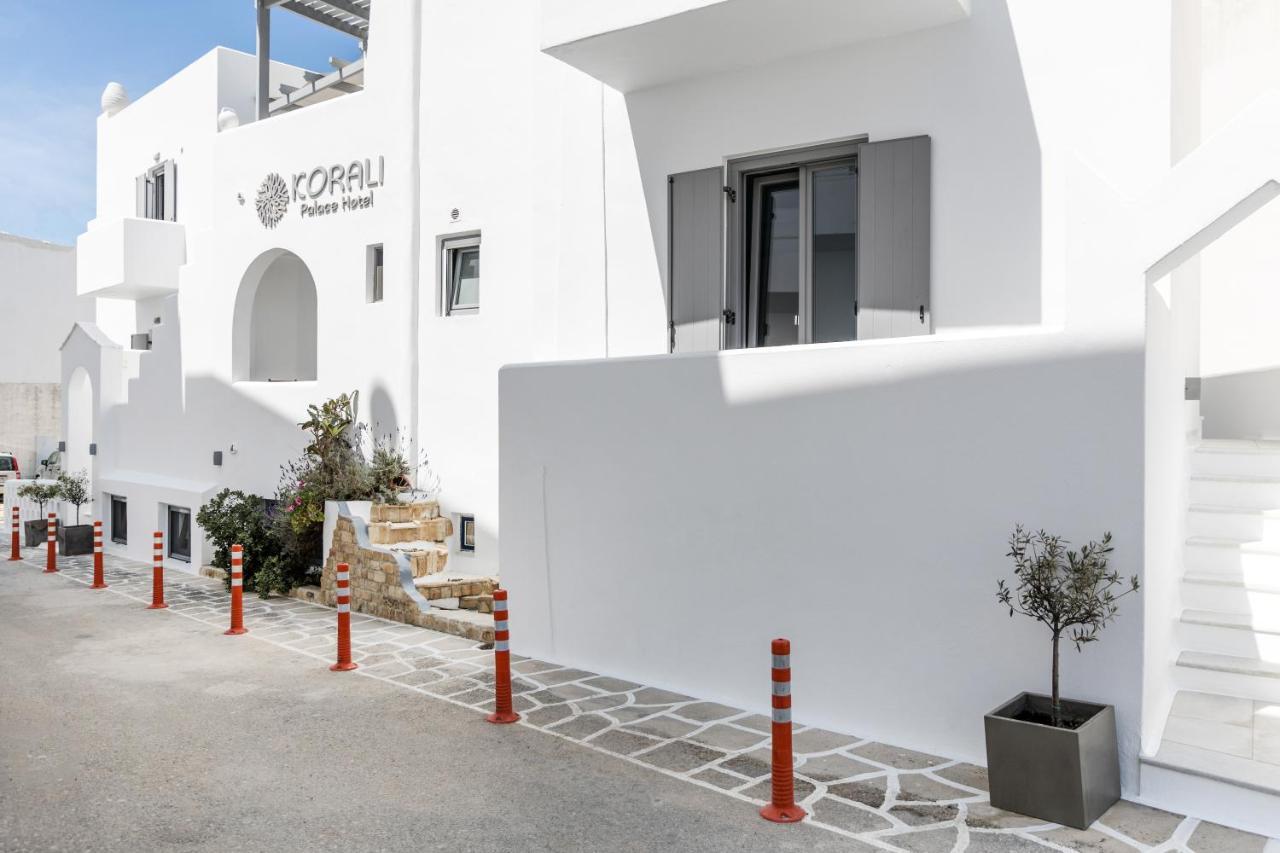 Korali Palace Hotel Naxos City Exteriör bild