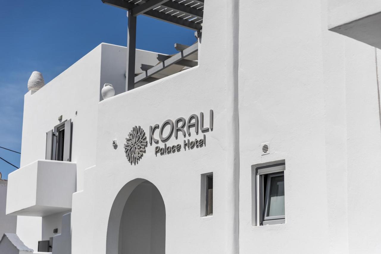 Korali Palace Hotel Naxos City Exteriör bild